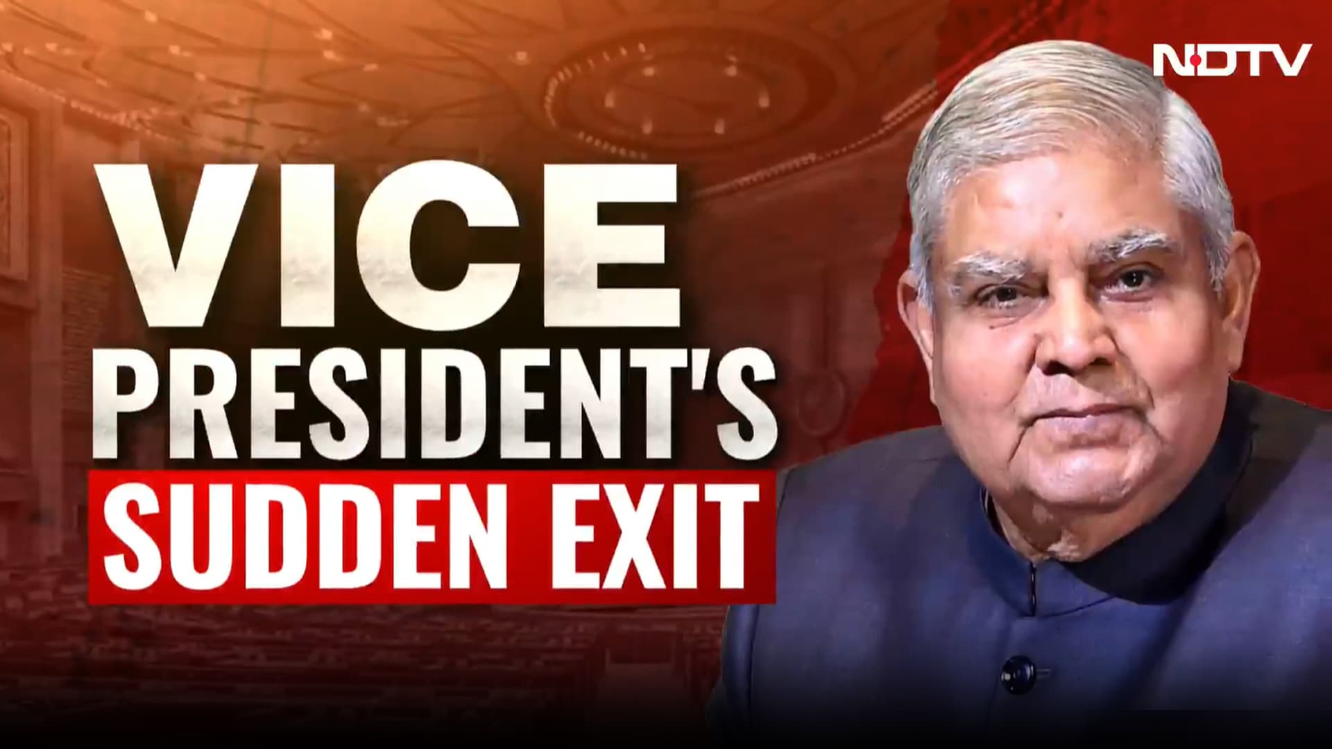 Video : Why Did Jagdeep Dhankhar Resign? Health Reasons... Or Power Play?