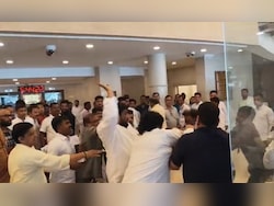 Video: BJP, NCP Supporters Clash On Maharashtra Assembly Premises
