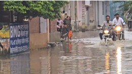 करौली में बारिश ने मचाया हाहाकार, शहर की कॉलोनियां हुई जलमग्न; पंचना बांध के खुले गेट&nbsp;