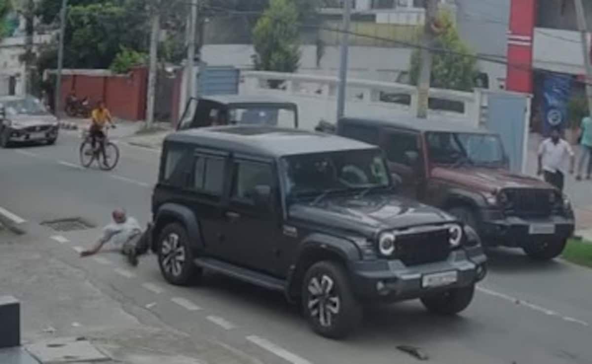 Video: Thar Collides With Scooter, Driver Then Reverses SUV To Hit Rider In Jammu