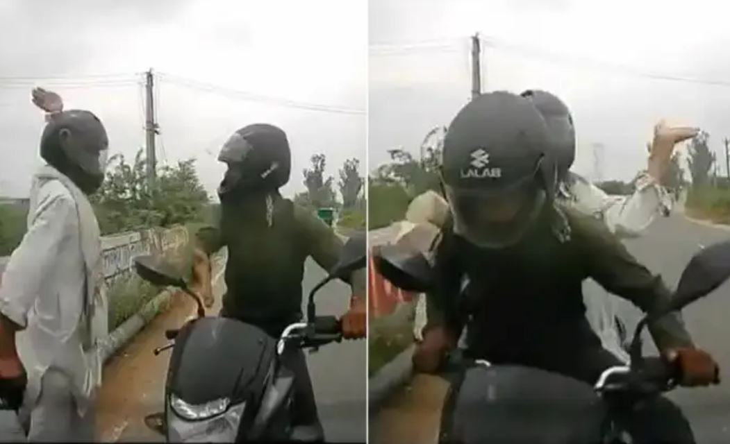 कार से भिड़ी बाइक तो पापा ने ऑन-द-स्पॉट दी सज़ा, देख हंसी रोक नहीं पाए लोग, बोले- भारत में हर बेटे का यही हाल है