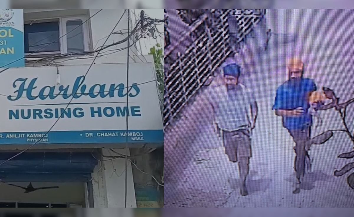 क्लिनिक में डॉक्टर पर हमला करके सीसीटीवी में भागते नजर आए हमलावर. क्लिनिक में डॉक्टर पर हमला करके सीसीटीवी में भागते नजर आए हमलावर.