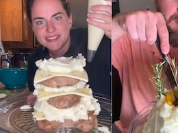 Woman Prepares Meat Cake With Vegetable Toppings, Internet Surprisingly Likes It Woman Prepares Meat Cake With Vegetable Toppings, Internet Surprisingly Likes It