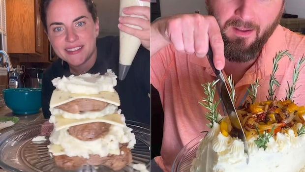 Woman Prepares Meat Cake With Vegetable Toppings, Internet Surprisingly Likes It