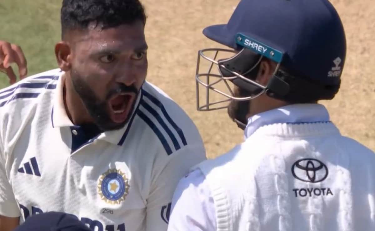 Mohammed Siraj Gives Fiery Send-Off To England Star As Tempers Flare Once Again - Watch