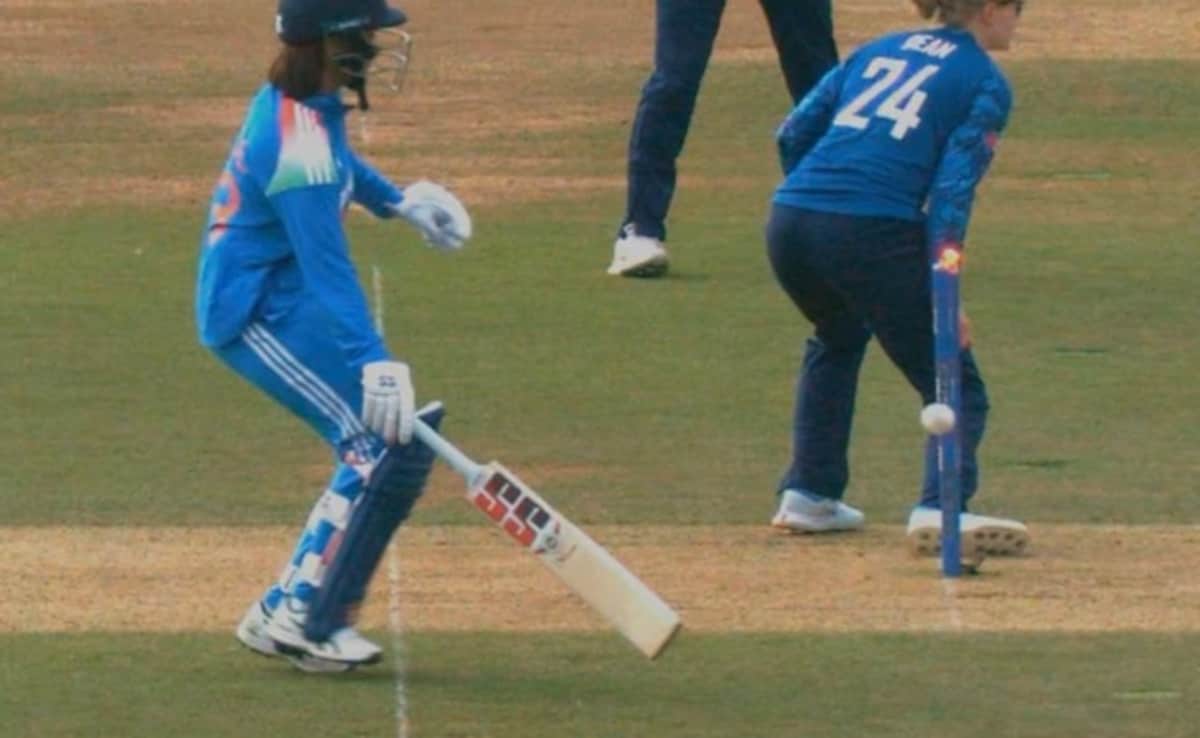 India Star Slammed On Social Media For Bizarre Dismissal During Women's ODI