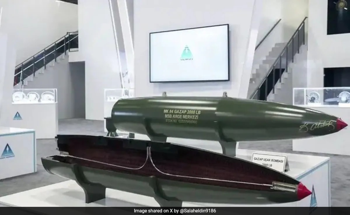 Turkey Unveils Gazap, 970 Kg