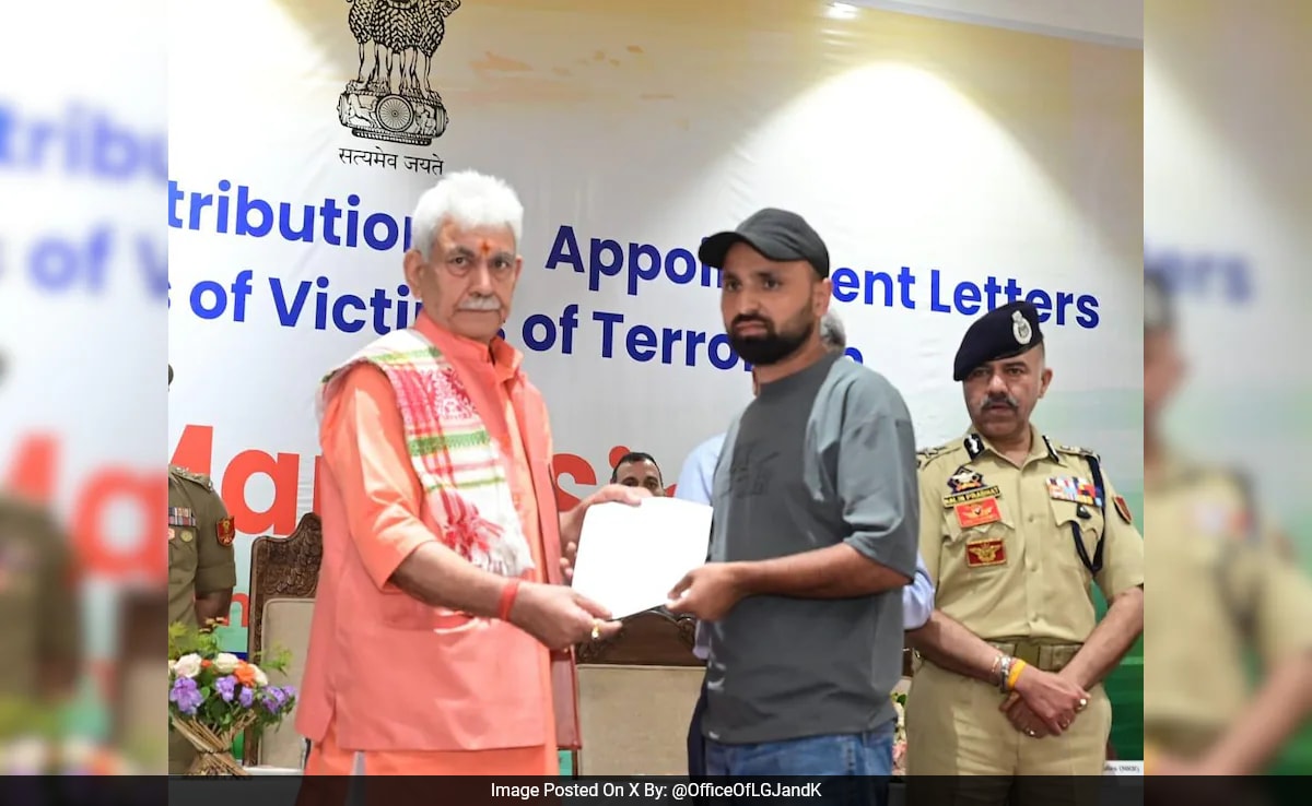 Шринагар Jammu and Kashmir Lt Governor Manoj Sinha said on