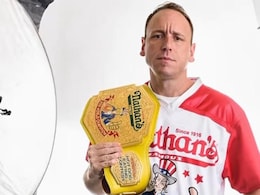 Joey Chestnut Wins Nathan's Hot Dog Eating Contest With Record-Breaking Feat Joey Chestnut Wins Nathan's Hot Dog Eating Contest With Record-Breaking Feat