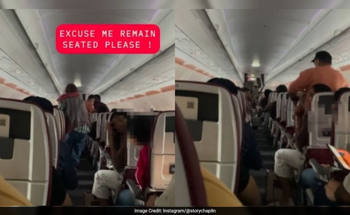 Viral Air India Video Shows Passengers Ignoring Safety Rules