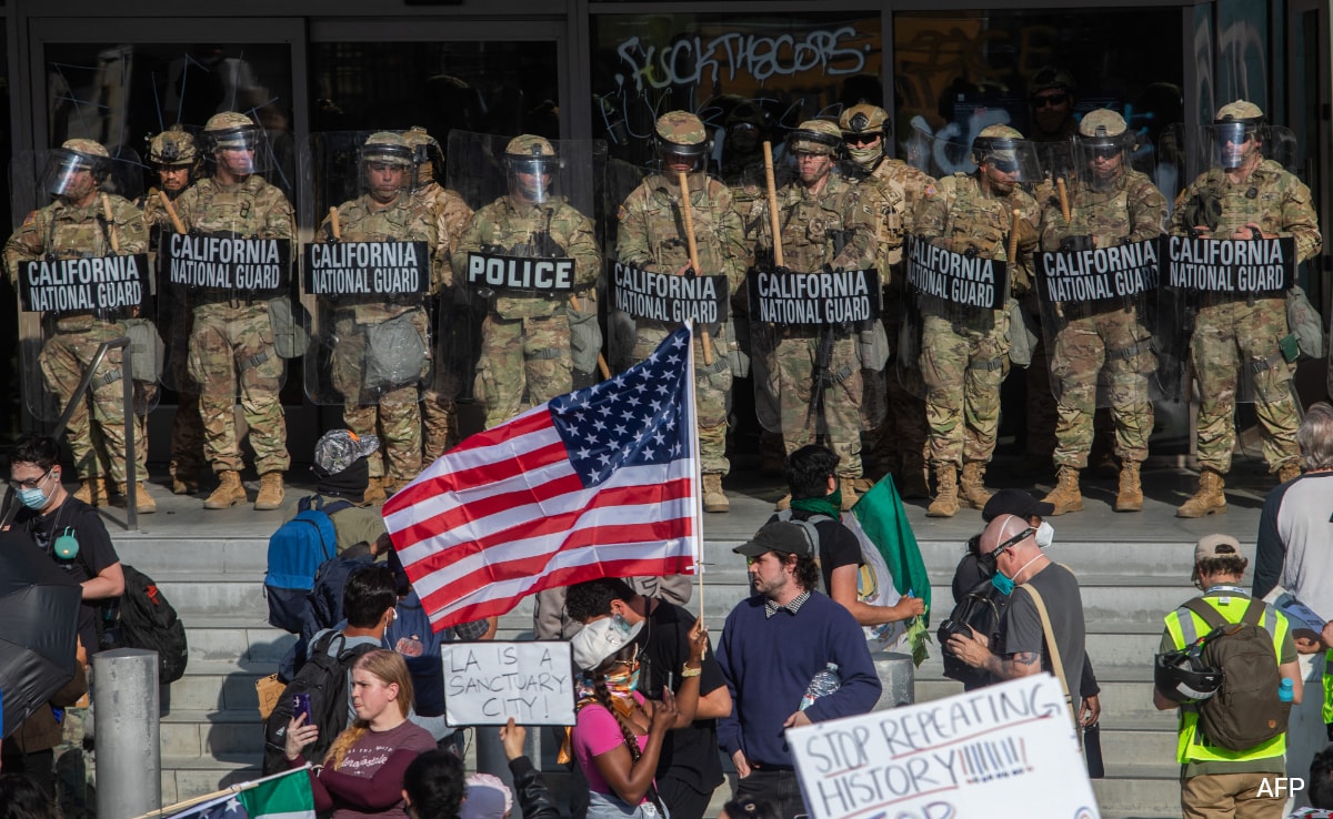 Лос Анджелис Пентагонът нареди на американските морски пехотинци да напуснат