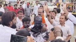 Ink Attack On Maratha Outfit Leader Sparks Row, BJP Leader Allegedly Involved