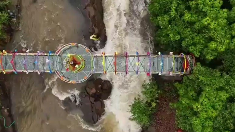 A Stunning Glass Bridge Allows You To Cross This Waterfall In Maharashtra A Stunning Glass Bridge Allows You To Cross This Waterfall In Maharashtra