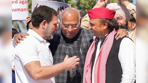अवध में हराया है, अब मगध में भी हराएंगे... राहुल की यात्रा में शामिल होने से पहले अखिलेश का BJP पर हमला