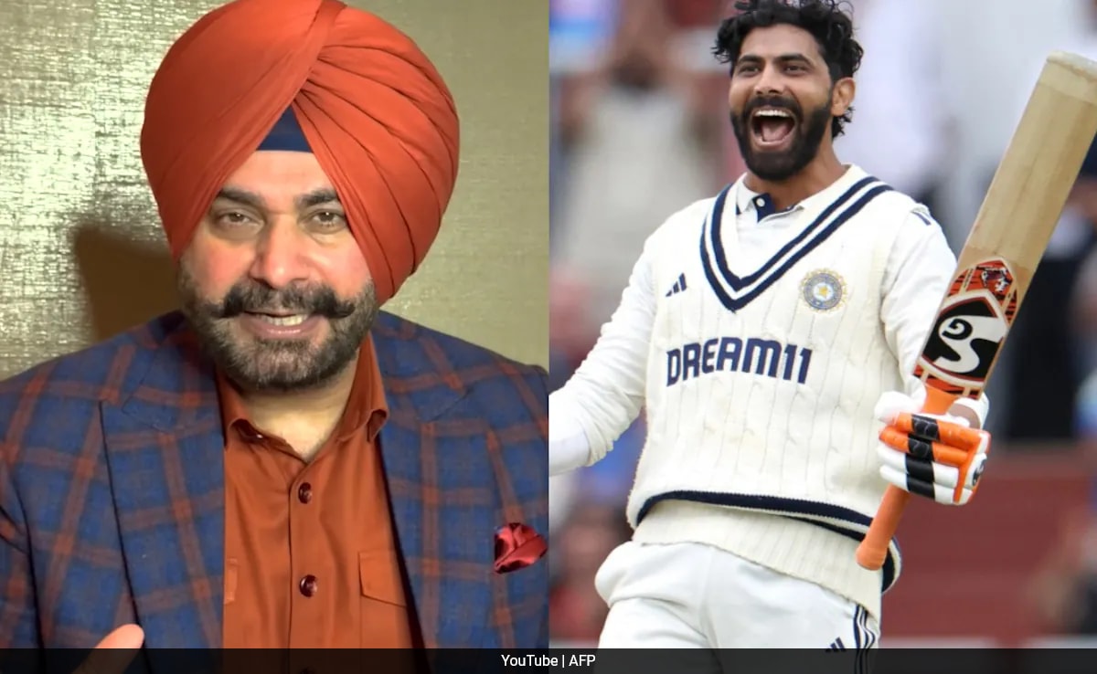"Ravindra Jadeja Unable To Win Test Matches" : Navjot Sidhu's Unfiltered Swipe At India Star