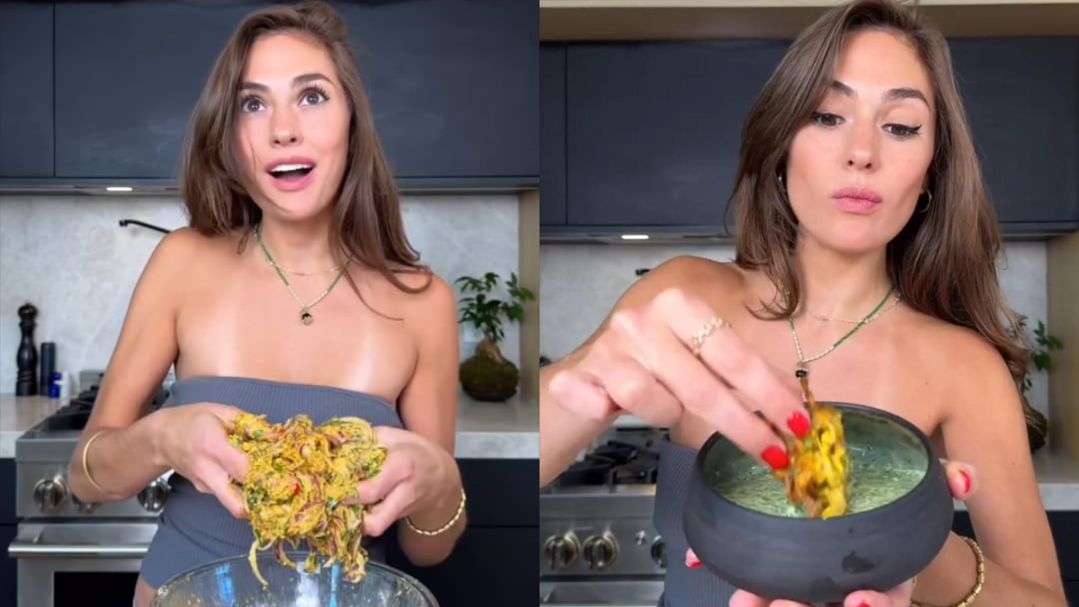 "Looks Amazing" - US-Based Chef Makes Perfectly Crisp Onion Bhajiyas, Impresses Foodies