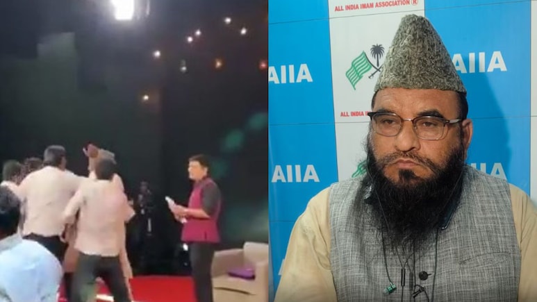डिंपल यादव पर कमेंट करने वाले मौलाना साजिद रशीदी को सपा कार्यकर्ता ने मारा थप्पड़ डिंपल यादव पर कमेंट करने वाले मौलाना साजिद रशीदी को सपा कार्यकर्ता ने मारा थप्पड़