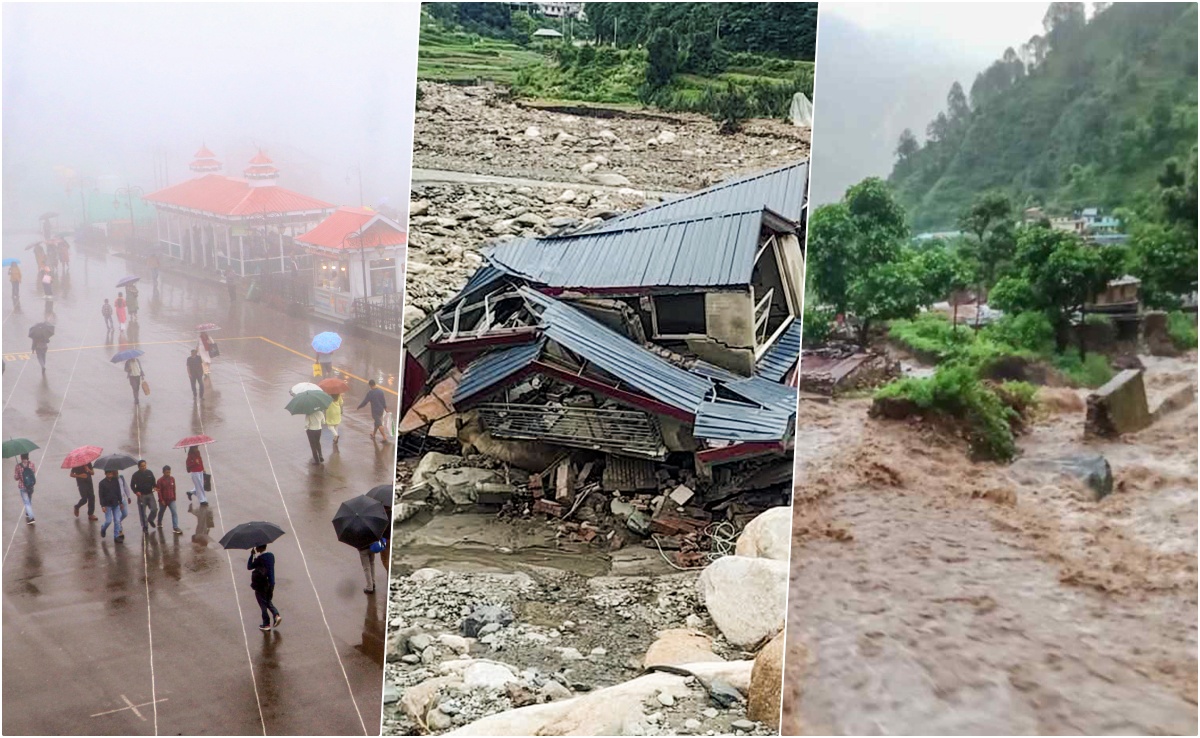 दिल्ली में बारिश से राहत, पहाड़ों में आफत की बारिश, जानें कहां कैसे हालात
