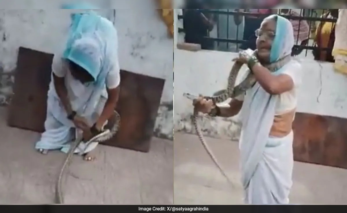 Възрастна жена от село в Пуна шокира интернет със своята