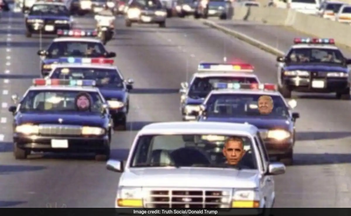 американският президент Доналд Тръмп отново направи джаб в бившия президент