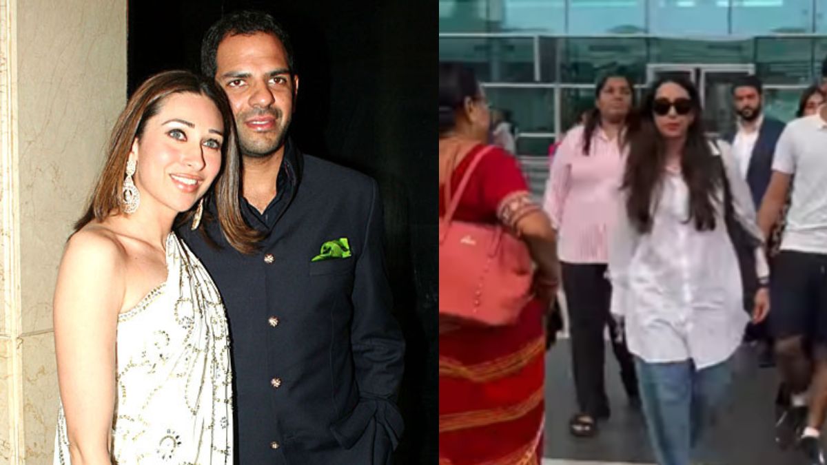 Karisma Kapoor, Along With Children, Arrives In Delhi Amid Sunjay Kapur's Rs 30,000 Crore Estate Dispute