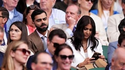 Virat, Anushka Attend Novak Djokovic's Wimbledon Match. Photos Viral