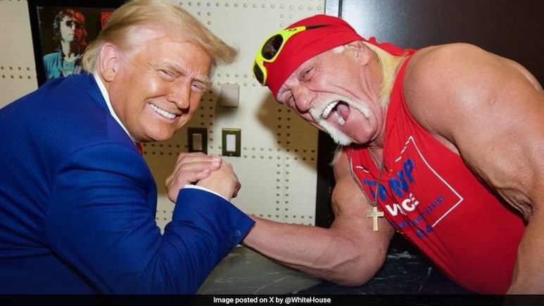 "Hulk Hogan Was MAGA All The Way": Trump Pays Tribute To 'Great Friend' "Hulk Hogan Was MAGA All The Way": Trump Pays Tribute To 'Great Friend'