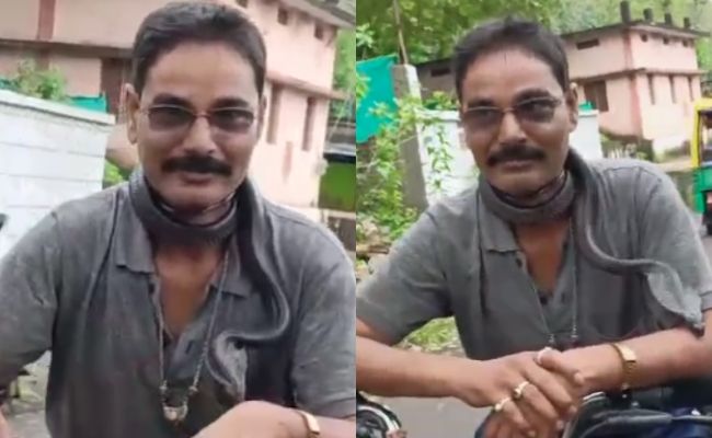 Snake Catcher Rides Bike With Snake Around Neck, Dies After It Bites Him