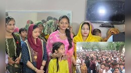 तस्वीरें: शिवपुरी के पिछोर पहुंची मोनालिसा, एक नजर देखने को उमड़ पड़ा सैलाब