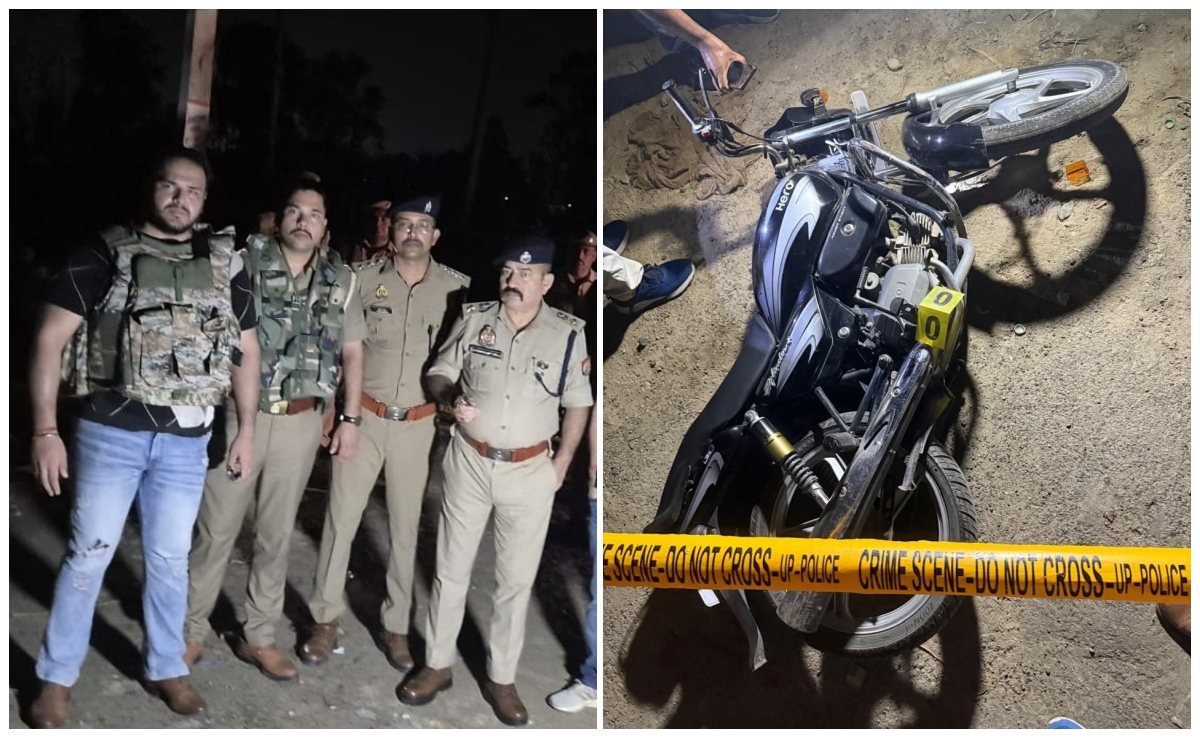 हापुड़ में 50 हजार का इनामी कुख्यात बदमाश ढेर, नोएडा एसटीएफ ने डबलू यादव को मार गिराया