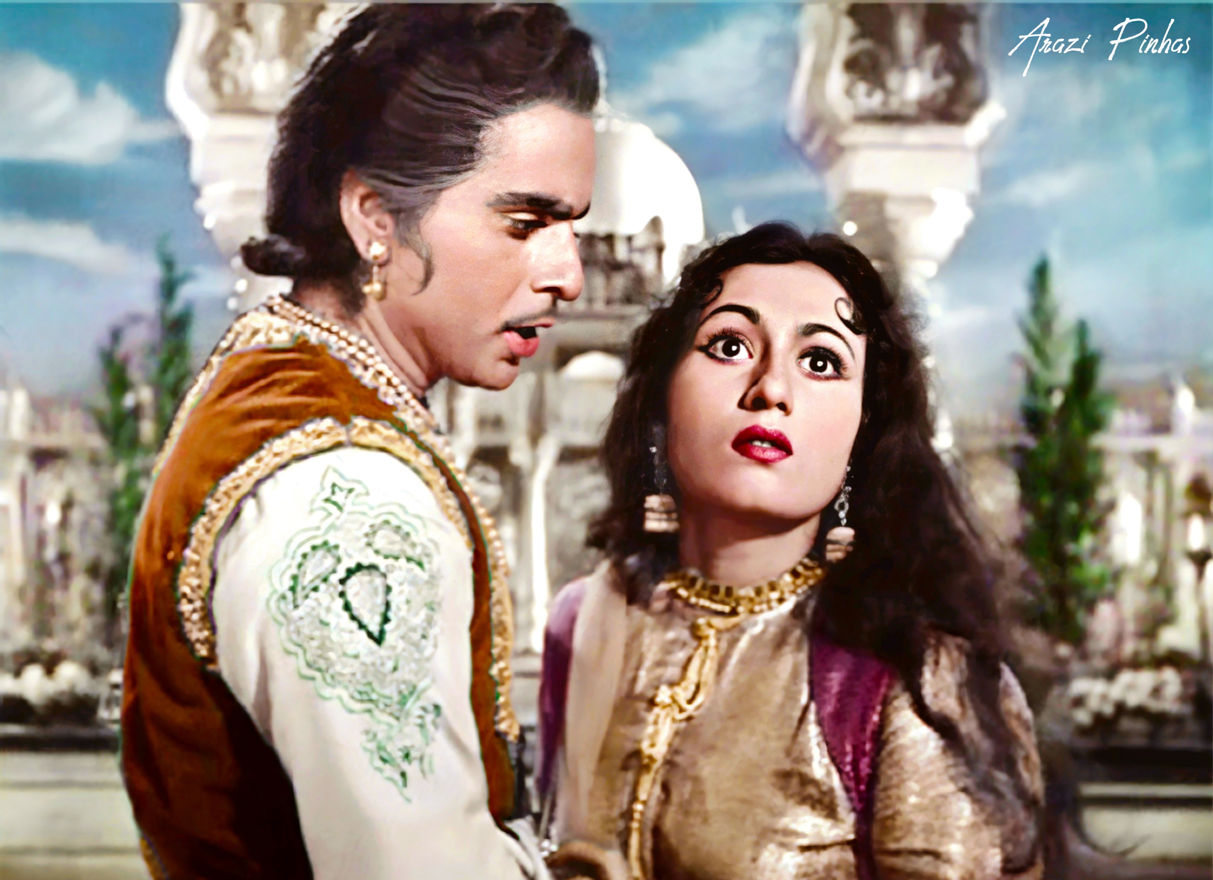 Salim and Anarkali in Mughal-E-Azam Salim and Anarkali in Mughal-E-Azam