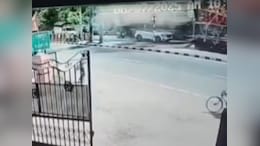 Video: Part Of Foot Overbridge Falls As Truck Rams It On UP Highway
