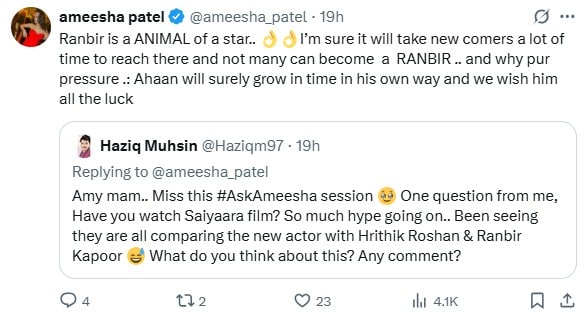 Instagram/Ameesha Patel Instagram/Ameesha Patel