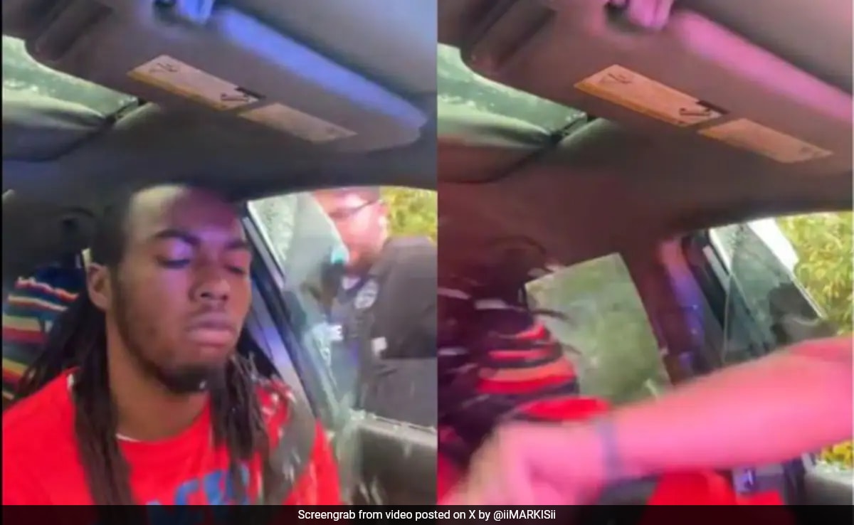 Джаксънвил FLA Чернокожник който беше показан на видео който се