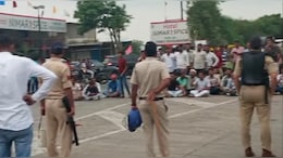 हरदा में तनाव, शहर सील, 50 से ज्यादा गिरफ्तार... करणी सेना पर कार्रवाई का विरोध जारी