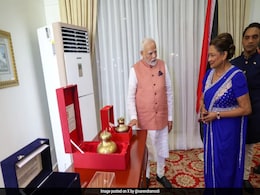 Sangam Water, Ram Mandir Replica: PM Modi's Gifts To Trinidad And Tobago PM Sangam Water, Ram Mandir Replica: PM Modi's Gifts To Trinidad And Tobago PM
