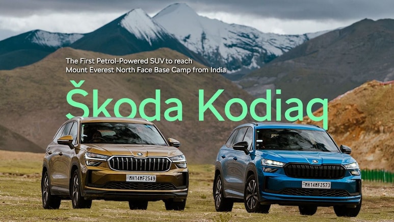 Skoda Kodiaq Becomes First Indian Petrol SUV To Reach Everest's North Base Camp
