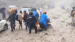Watch: Vehicles Stuck On Uttarakhand Road As Sludge Falls Amid Heavy Rain
