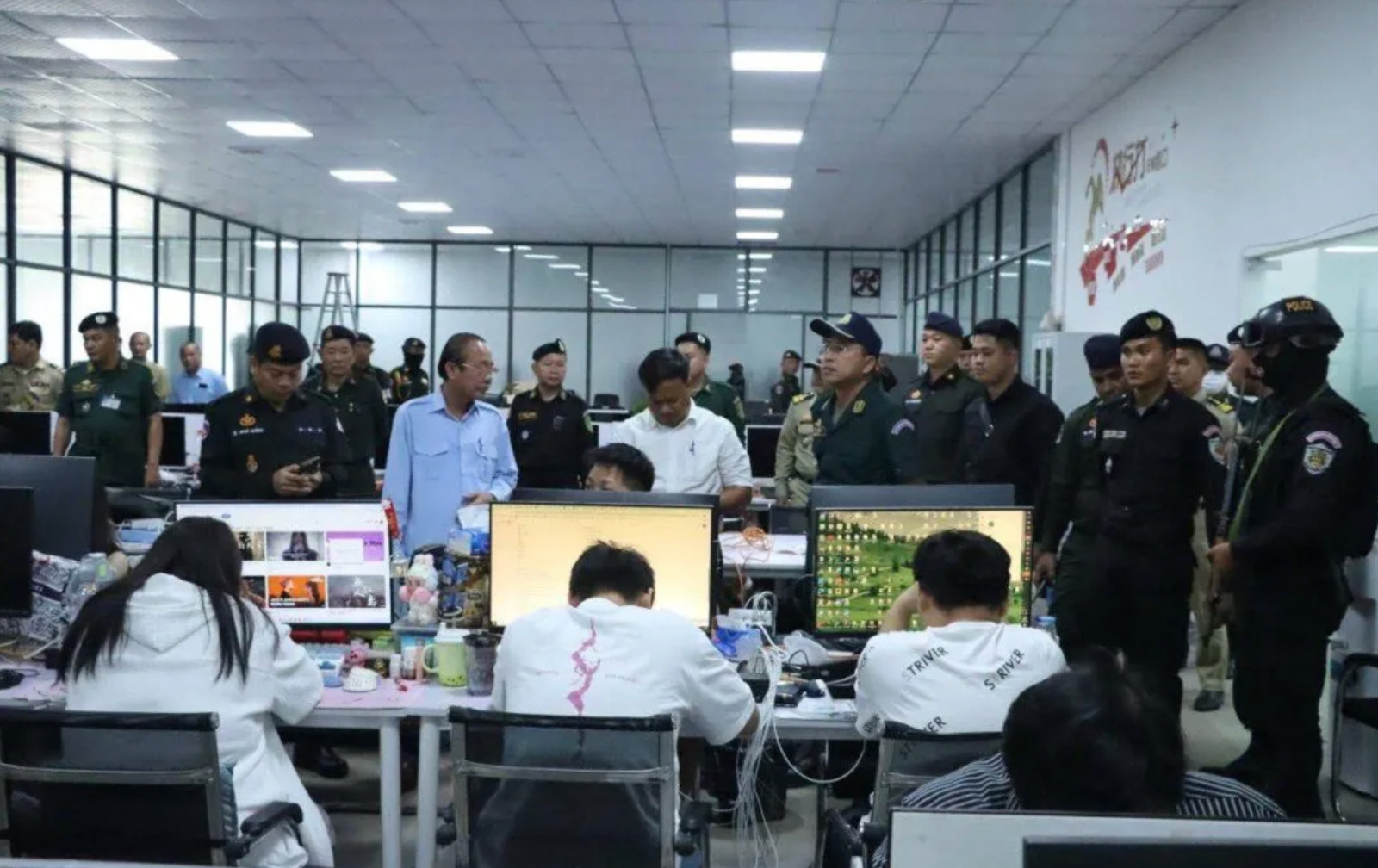 105 Indians Arrested In Cyber Scam Raids In Cambodia