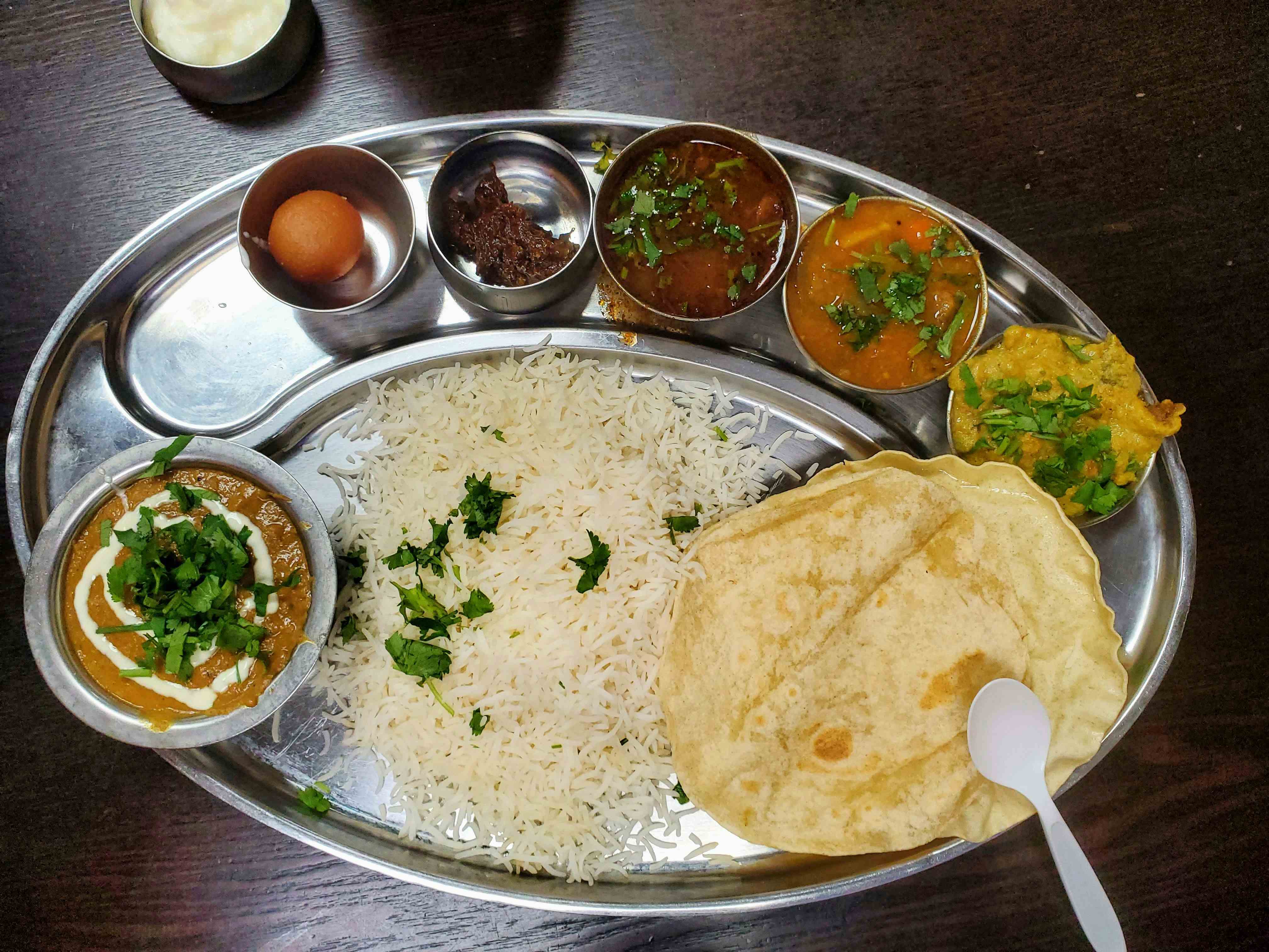 An Indian Thali. Photo: Unsplash An Indian Thali. Photo: Unsplash