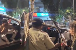 Video: Drunk, Half-Naked MNS Leader's Son Abuses Woman Speaking Marathi Video: Drunk, Half-Naked MNS Leader's Son Abuses Woman Speaking Marathi