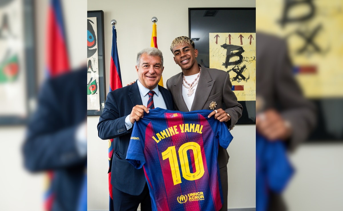Lamine Yamal Inherits Lionel Messi's Iconic Barcelona Number 10 Shirt