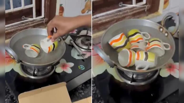 VIDEO: कप टूटने की टेंशन खत्म, मम्मी की डांट से बचने के लिए फॉलो करें ये वायरल जुगाड़