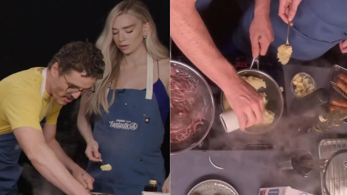 Pedro Pascal, Vanessa Kirby Cook Sausage And Smash With Help From Gordon Ramsay