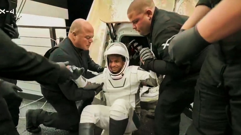"New Chapter...": Cabinet Praises Shubhanshu Shukla's Historic ISS Mission