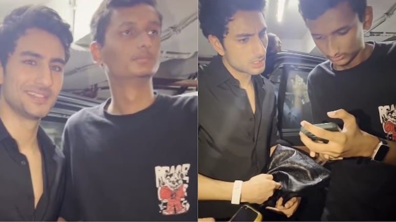 Viral Video: <i>Sarzameen</i> Star Ibrahim Ali Khan's Interaction With Specially-Abled Fan In Sign Language