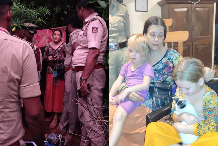 Russian Woman Found Living In Cave With Children In Karnataka Returns Home