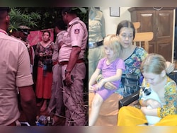 Russian Woman Found Living In Cave With Children In Karnataka Returns Home