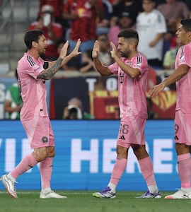 Lionel Messi And Telasco Segovia Each Score 2 Goals As Inter Miami Beat Red Bulls
