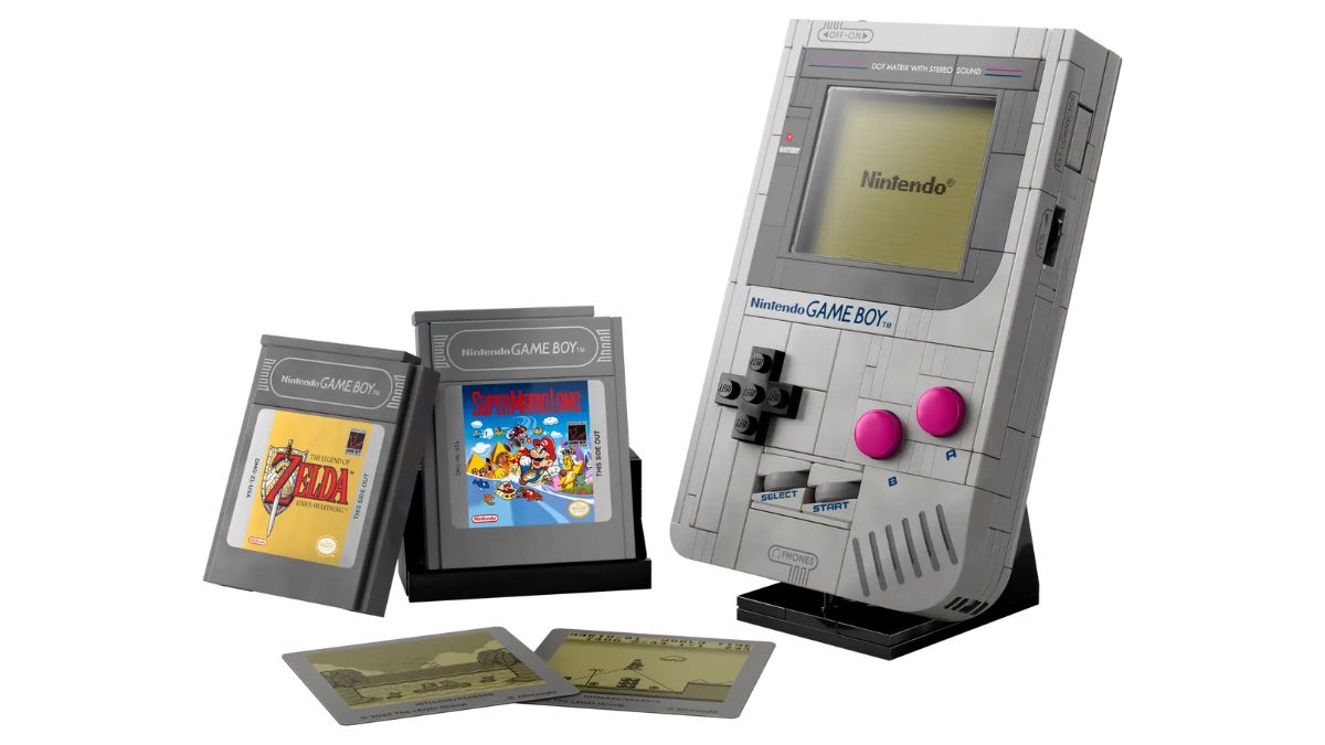 Pour les fans de Nintendo , un ensemble de répliques Lego Game Boy au format 1:1 a été publié